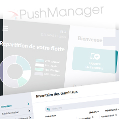 Notre solution EMM, PushManager, lance sa nouvelle interface graphique courant Avril 2020. ITS Group